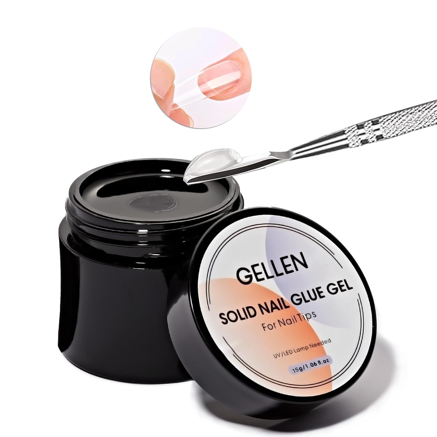 Hair Care Gel - Żel do budowy paznokci GELLEN, przezroczysty