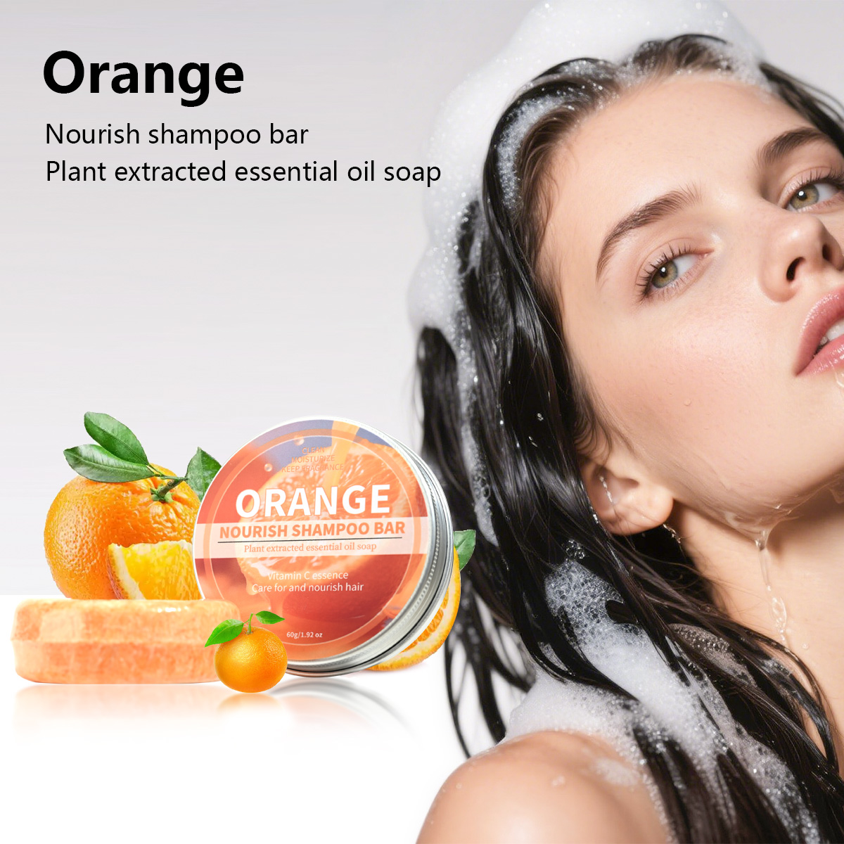 Hair Care Pantene - Słodki pomarańczowy olejek eteryczny, szampon w