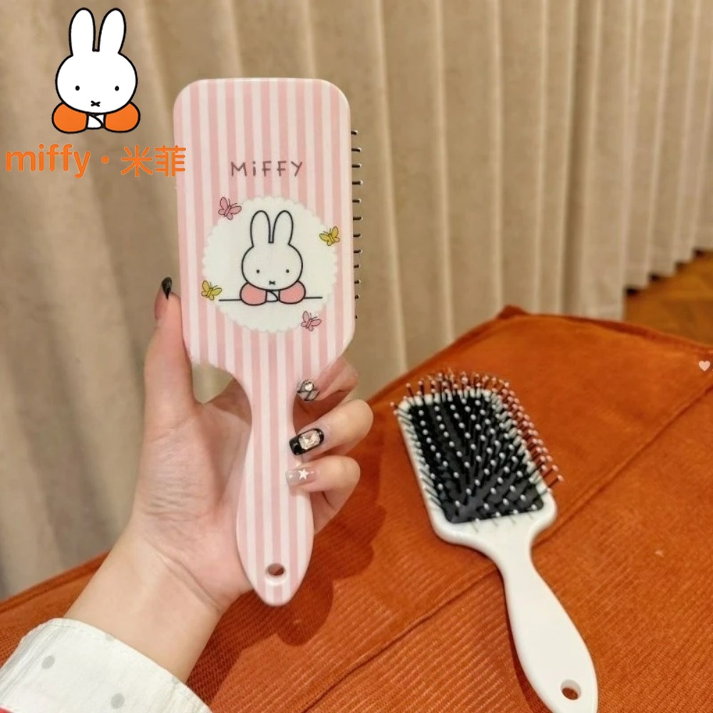 Hair Care In Japan - Szczotka do włosów Miffy z poduszką