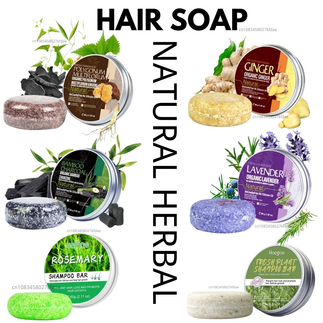Hair Care Pantene - Szampon rozmarynowy mydło imbir/bambus/lawenda/Polygonum Multiflorum mydło