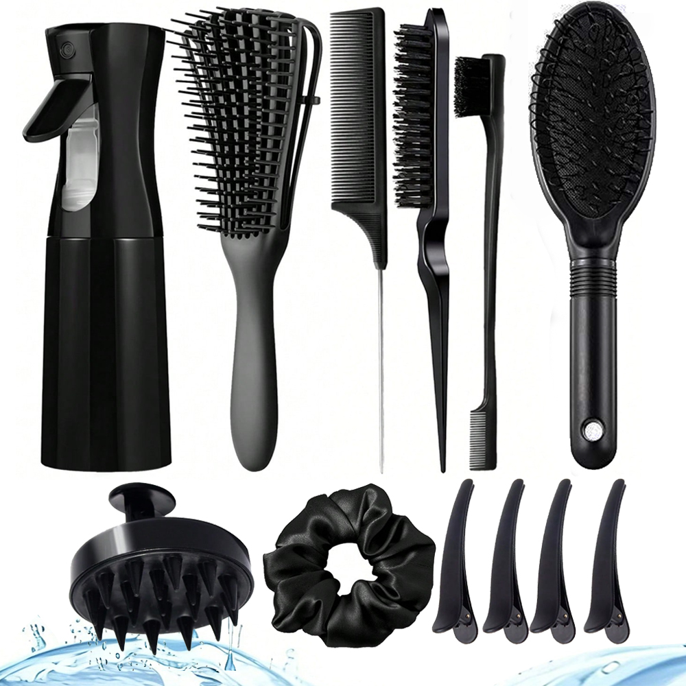 Hair Care For Wavy Hair - Zestaw szczotek do rozczesywania włosów ze
