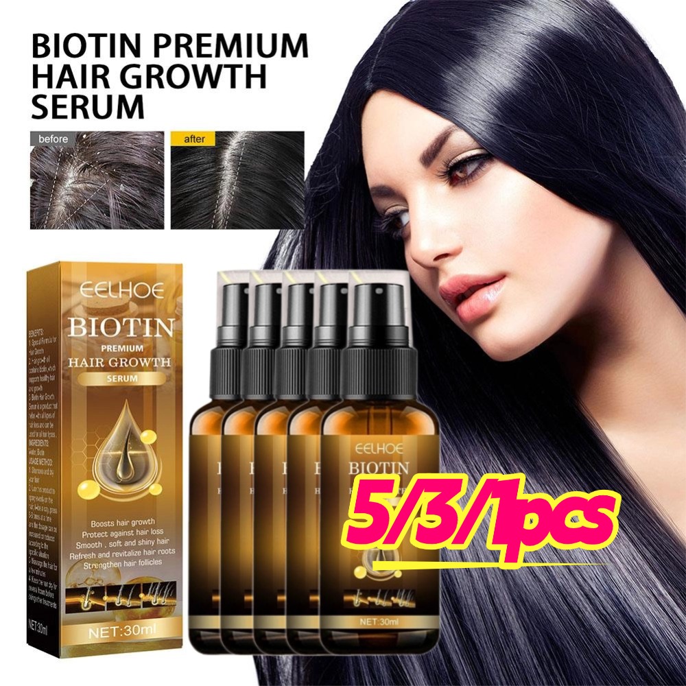 Hair Care Herbal - 5/3/1 sztuk biotyna produkty na szybki