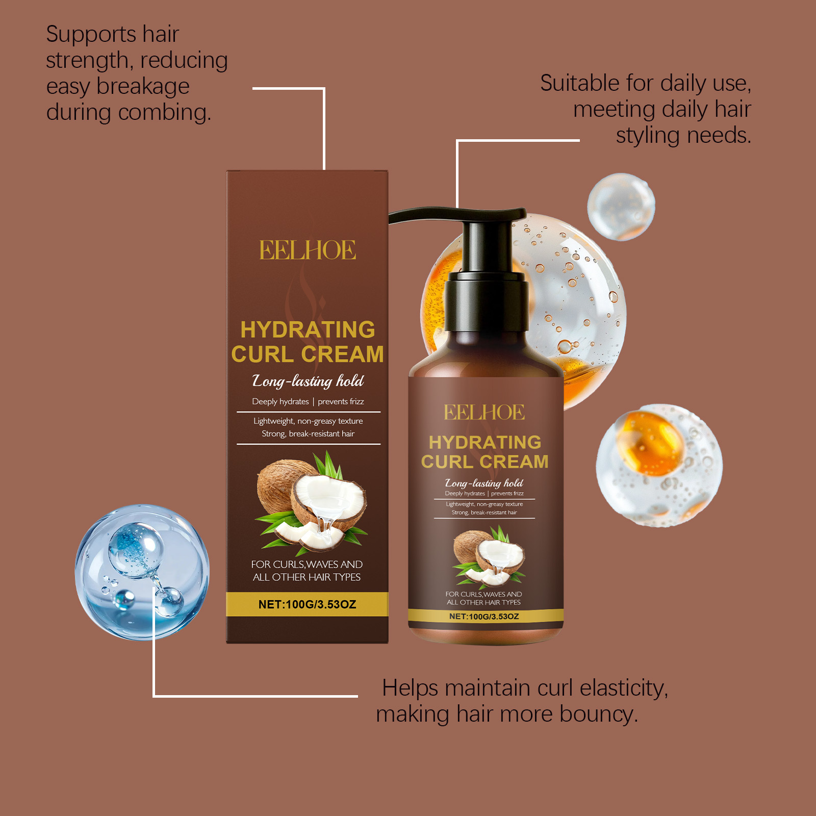 Krem do stylizacji kręconych w – Hair Care For Wavy Hair recenzja i cena