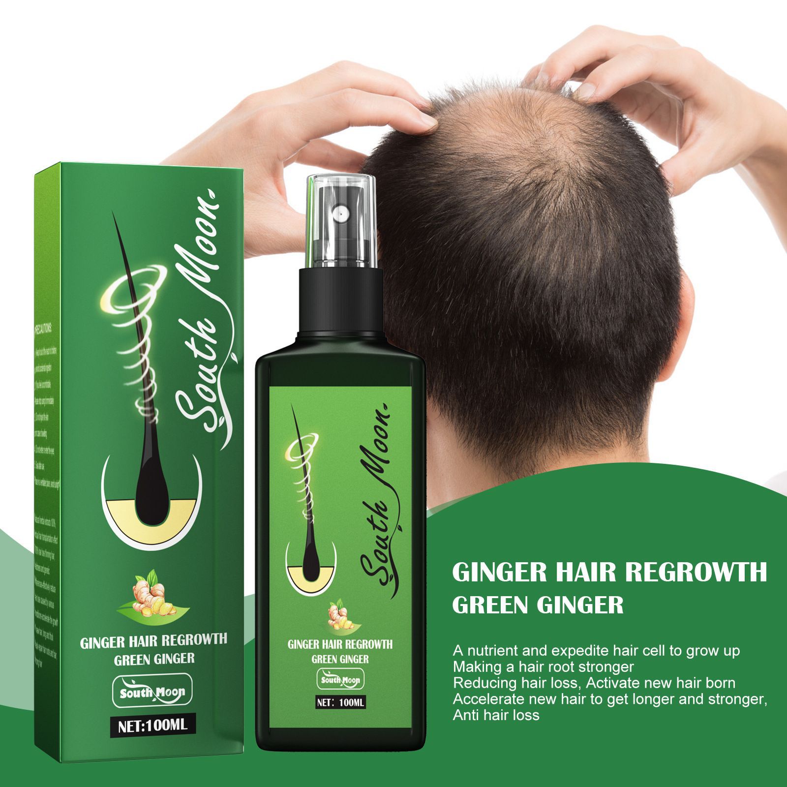 Spray na porost włosów z imbia – Hair Care Herbal recenzja i cena