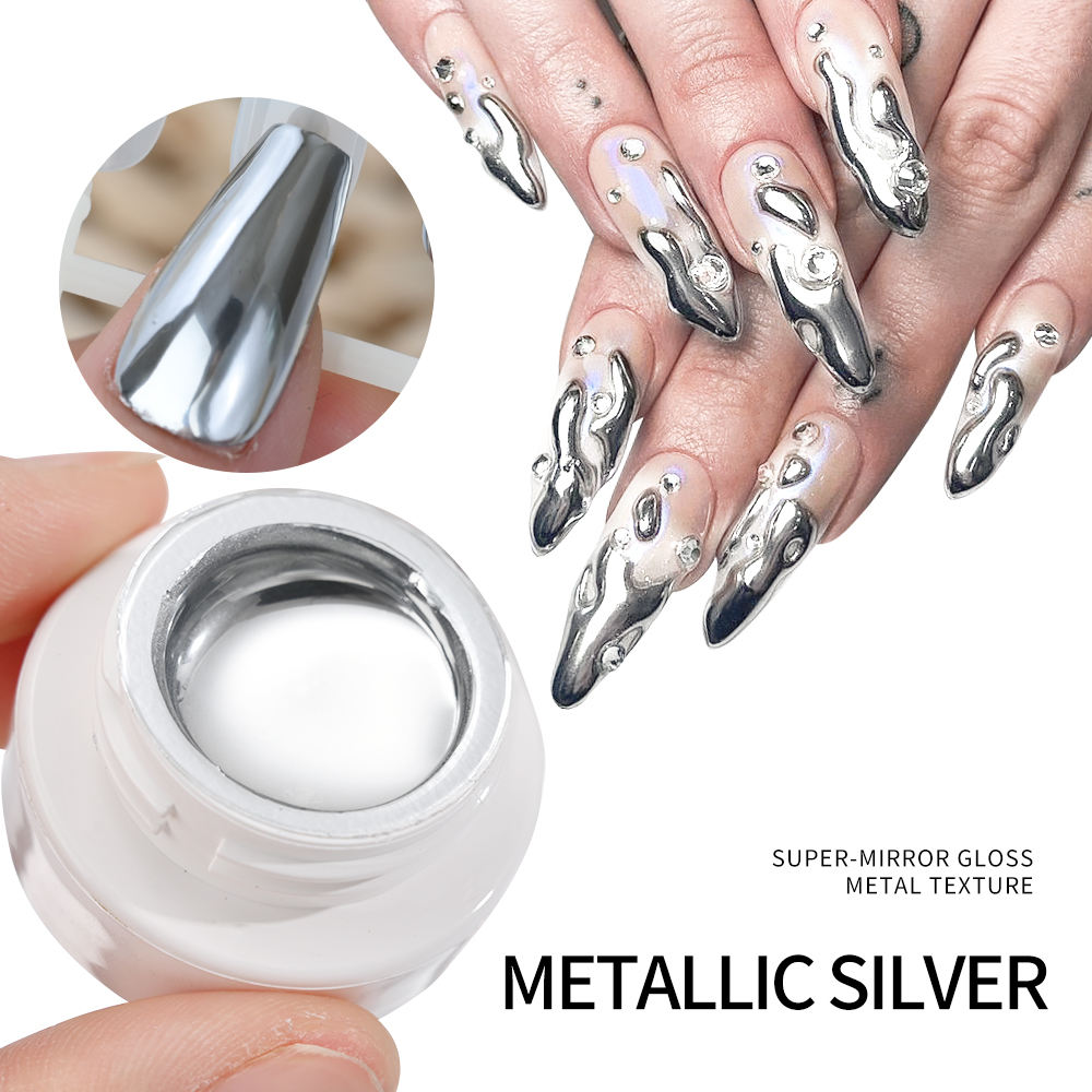 5ml Srebrny Złoty Metaliczny L – Hair Care Gel recenzja i cena