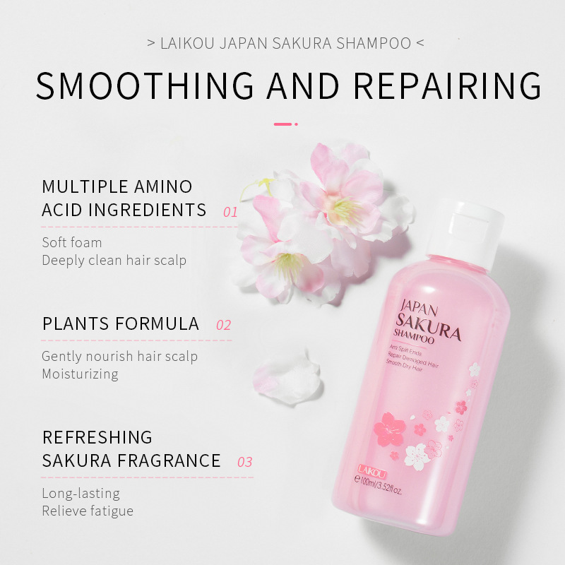 LAIKOU japonia Sakura szampon  – Hair Care In Japan recenzja i cena