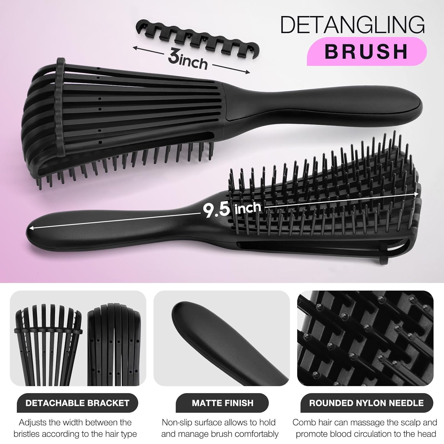Zestaw szczotek do rozczesywan – Hair Care For Wavy Hair recenzja i cena