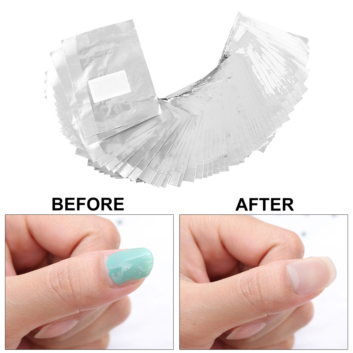 500/1000 szt. Aluminiowe folie – Hair Care Gel recenzja i cena